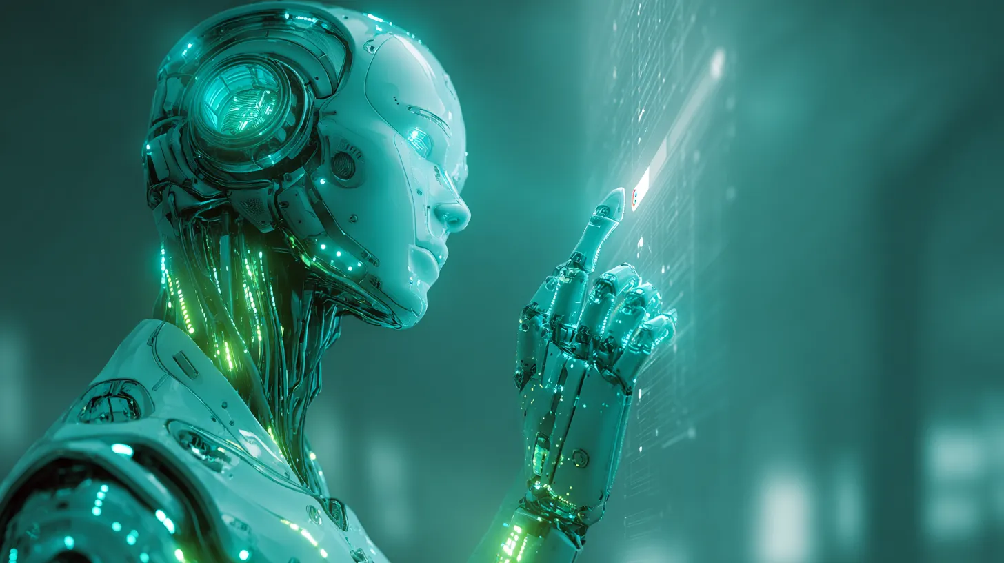 Robot using futuristic agentic search as it relates to local SEO in Colorado Springs.